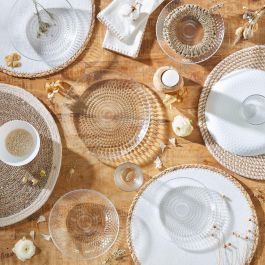 Plato Postre Opal Pampille Blanco Luminarc 19 cm