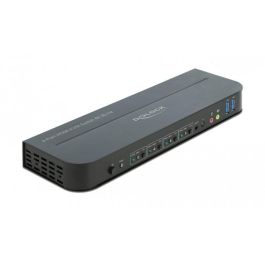 DELOCK HDMI KVM Switch 4K 60Hz mit USB 3.0 und Audio