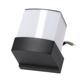 Aplique LED Hamilton 6W pour extérieur moderne en aluminium, éclairage haut et bas