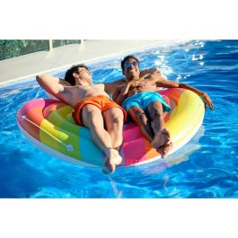 Bestway Île flottante gonflable Arc-en-ciel 175x163 cm Plage et Piscine 43722