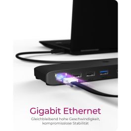 ICY BOX IB-DK2116-C USB-C 11-in-1 PD 100W DockingStation
