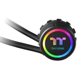 Thermaltake Floe DX RGB 240 - Refroidisseur liquide tout-en-un pour processeur, 240mm, 2 ventilateurs RGB, Noir
