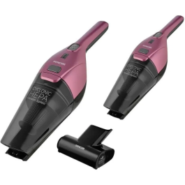 Sencor SVC 0604RD Aspirateur balai sans fil 3 en 1 - Léger, autonomie 45 min, filtration HEPA, éclairage LED, idéal poils d'animaux