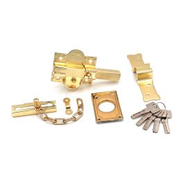 Serrure de sécurité Micel crr10 86b/50 Acier Laiton 50 mm Recouvrir