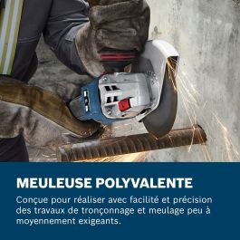 Bosch Meuleuse d'angle sans fil 18V GWS 18V-11 S 125 mm avec démarrage progressif - BOS4053423323269
