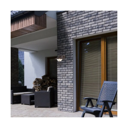 RABALUX Aplique Exterior Almada Marron IP44 E27 RAB-7884