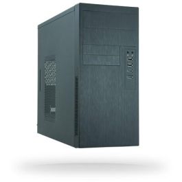Chieftec HO-11B - Boîtier PC Tour Micro-ATX Noir avec Alimentation 350W, Ports USB 3.2 Gen 1, Support 14 cm pour Ventirad, 3 Baies 3.5", 2 Baies 5.25"