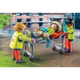 Playmobil 71202 City Action Ambulance avec Lumière et Effets Sonores