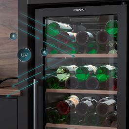 Bar à Vins Cecotec GrandSommelier 98000 Noir