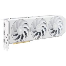 PowerColor Radeon RX 9060 XT Hellhound Spectral White OC 16 Go GDDR6 3 ventilateurs - Carte graphique AMD (3230 MHz boost, PCIe 5.0, HDMI 2.1b, DisplayPort 2.1a)