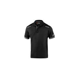 Polo à manches courtes homme Sparco Noir S