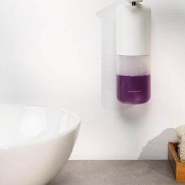 Pack Distributeur de Dentifrice avec Porte Brosse à Dents et Distributeur Automatique Rechargeable de Savon Liquide InnovaGoods