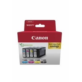 Canon PGI-1500 Cartouches d'encre Multipack Noir/Cyan/Magenta/Jaune 9218B006