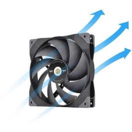 140mm Thermaltake GT14 PC Cooling Fan TT Premium Edition Black - 1 Pack