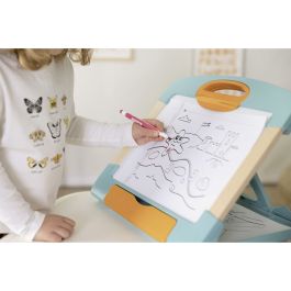 Tableau magique Smoby Magnetic modulo slate Blanc Bois