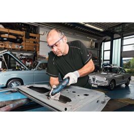 Bosch GRO 12V-35 Multifonction sans fil 12V (Li-Ion) - Outil oscillant multifonction pour meulage et polissage, 35000 OPM, avec étui de transport