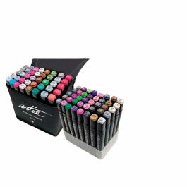 Ensemble de Marqueurs Alex Bog Luxury Canvas Gama Artist 40 Pièces Double pointe Multicouleur Precio: 17.9964288. SKU: B1H3ZKZKCZ
