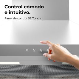 Hotte standard Cecotec Flux PT 604000 Acier