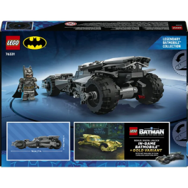 LEGO 76331 Jeu de Construction Batmobile de Batman v Superman - DC Batman, Voiture Mythique Cinéma, 20 ans LEGO DC