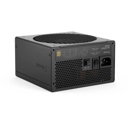 Fractal Design Ion 3 Gold 750W Black - Alimentation PC ATX 80 Plus Gold 750W Modulaire 12V-2x6, Ventilateur 140mm FDB, Câbles UltraFlex, Garantie 10 ans