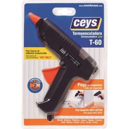 Pistolet à silicone Ceys Noir Plastique