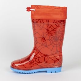 Bottes en Caoutchouc pour Enfants Spider-Man Rouge 28
