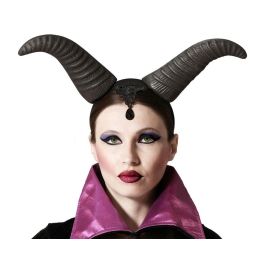 Accessoire de déguisement : Cornes noires de Diabla de 25 cm avec base - Ideal Halloween, créatures fantastiques et fêtes costumées Precio: 2.676. SKU: B1CDTZXHGW