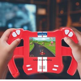 Lexibook Volant Console avec 30 Jeux et Détection de Mouvement, Écran LCD 5cm - AAABR99486