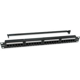 Equip Patchpanel 24x RJ45 Cat6 19" UTP 1HE ISO/IEC schwarz