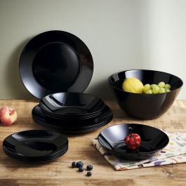 Saladier Luminarc Zelie Noir verre