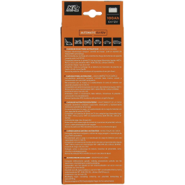 Xl Perform Tools XLPT - Chargeur de batterie de voiture 12V 6V 70W 4A avec mode mémoire (Supply), protection IP65, câble 3 m - Compatible AGM, GEL, Lithium, affichage numérique