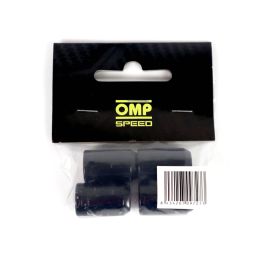 Omp Speed Jeu De 4 Écrous Étoilés M12x1.5 Conique Long 36 mm Clé 17-19 Couleur Noire Din 10.9 OMPS09721201