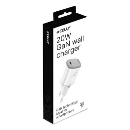 Chargeur mural Celly UPTC1USBC20WWH Blanc
