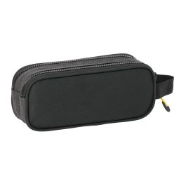 Trousse Fourre-Tout Double Munich Topo Noir 21 x 8 x 6 cm