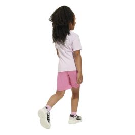 Ensemble de Sport pour Enfants Adidas LK Big Logo Rose 2 Pièces 36