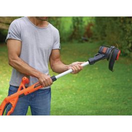 Black+Decker ST182320-QW Tondeuse à gazon électrique sans fil 18 V 25 cm avec batterie 2 Ah et chargeur