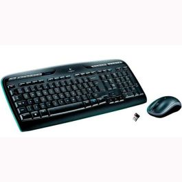 clavier et souris Logitech MK330 Noir Espagnol Qwerty (4 Unités)