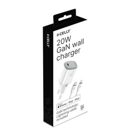 Câble USB Celly UPTC1USBC20WCTL Blanc