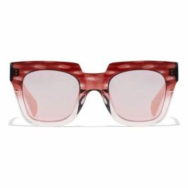 Hawkers DARK ROW X Lunettes de soleil carrées pour femme, finition or rose