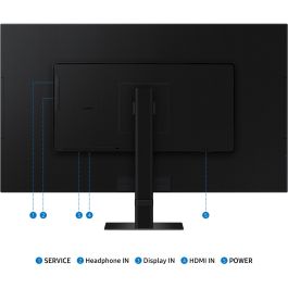 80cm/32" (3840x2160) Samsung S32D700EAU VIEWFINITY 16:9 4K 60Hz HDR10 5ms HDMI DP Black