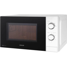 Sencor SMW 1718WH - Micro-ondes 20 L 700 W avec 5 niveaux de puissance, minuterie 35 min, intérieur émaillé, pour assiettes jusqu'à 25,5 cm, blanc Precio: 116.676. SKU: B12TAX9WWK