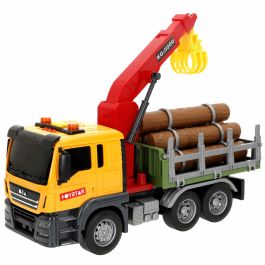 Camion avec grue Speed & Go 26 x 13 x 10 cm (6 Unités)