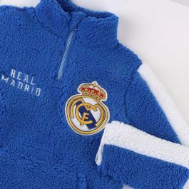 Sweat-shirt à capuche fille Real Madrid C.F. Bleu