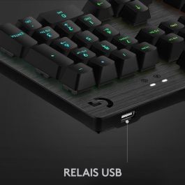 Clavier gamer - Filaire - Logitech G - G512 - GX Brown - AZERTY - Mécanique - Rétroéclairé - Noir