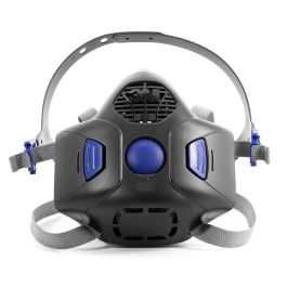 3M Masque de Protection HF-802SD Taille Médiane avec Diaphragme de Communication