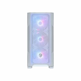 Boîtier ATX semi-tour MSI 306-7G20W21-HH9 Blanc Acier Verre trempé