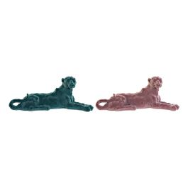 Figurine Décorative DKD Home Decor Vert Rose Lion 26,5 x 9 x 11 cm (2 Unités) (2 Pièces) Precio: 21.5000004. SKU: S3016860