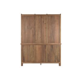 Présentoir Home ESPRIT Verre bois de teck 160 X 45 X 210 CM