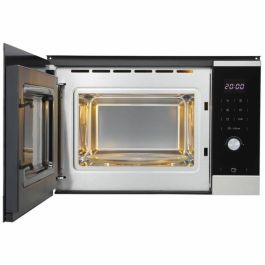 Continental Edison Micro-ondes Encastrable CEMO25GINES Inox Noir L59,5 x H38,8 x D40,1 cm 25L