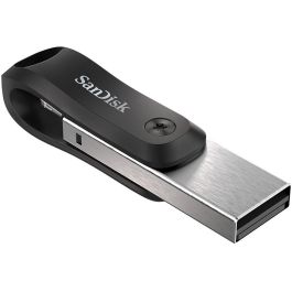 STICK 128GB USB 3.1 Sandisk iXpand Go Apple Lightning black/silver